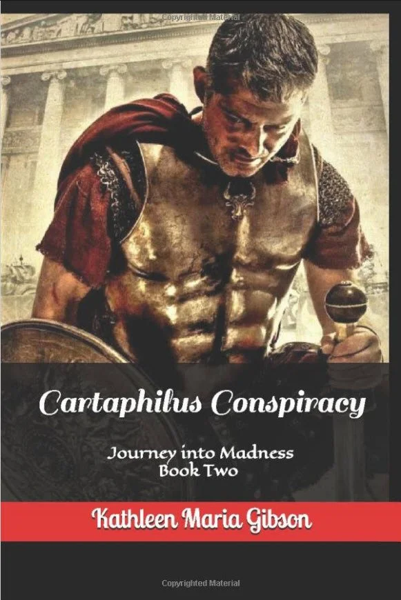 Welcome to the continuing story of The Cartaphilus Conspiracy, Journey into Madness, Book Two.I let my imagination travel through time to capture the mysticism of religion and conspiracies. All of this wrapped around the personalities of my fictional