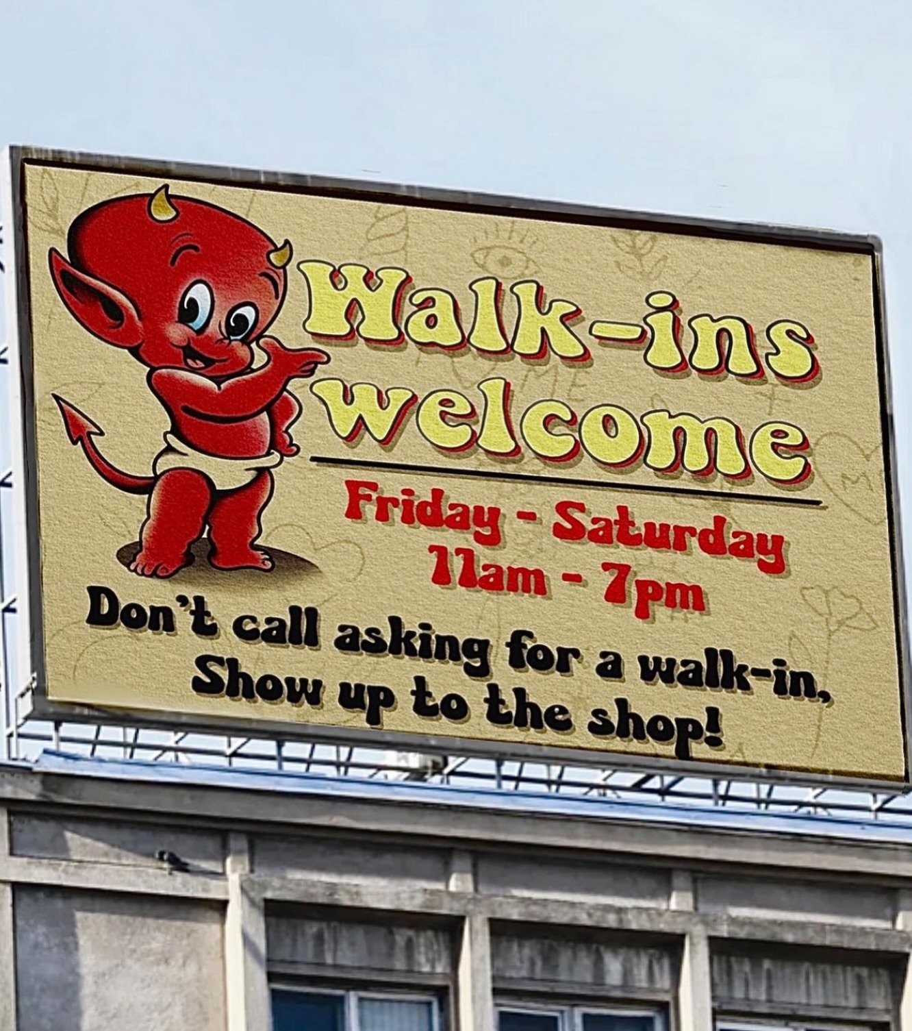 FIRST IN LINE, FIRST TO SHINE! WALK-INS EVERY FRIDAY &amp; SATURDAY!

No need to dial, just show up! If we can&rsquo;t get to you! fret not! We can plan a date for an appointment, or save the excitement for another week!!

This is a forever thing now