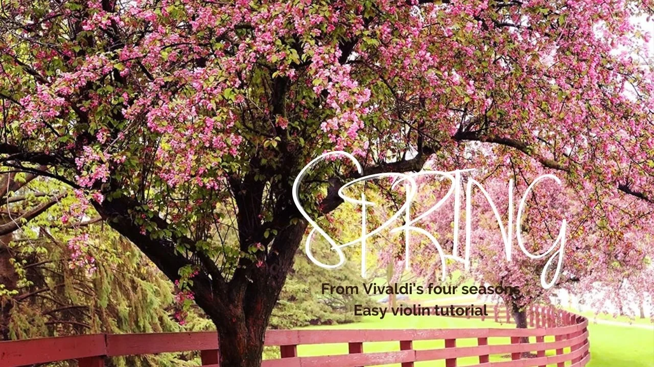 Vivaldi Spring | Easy Violin Tutorial