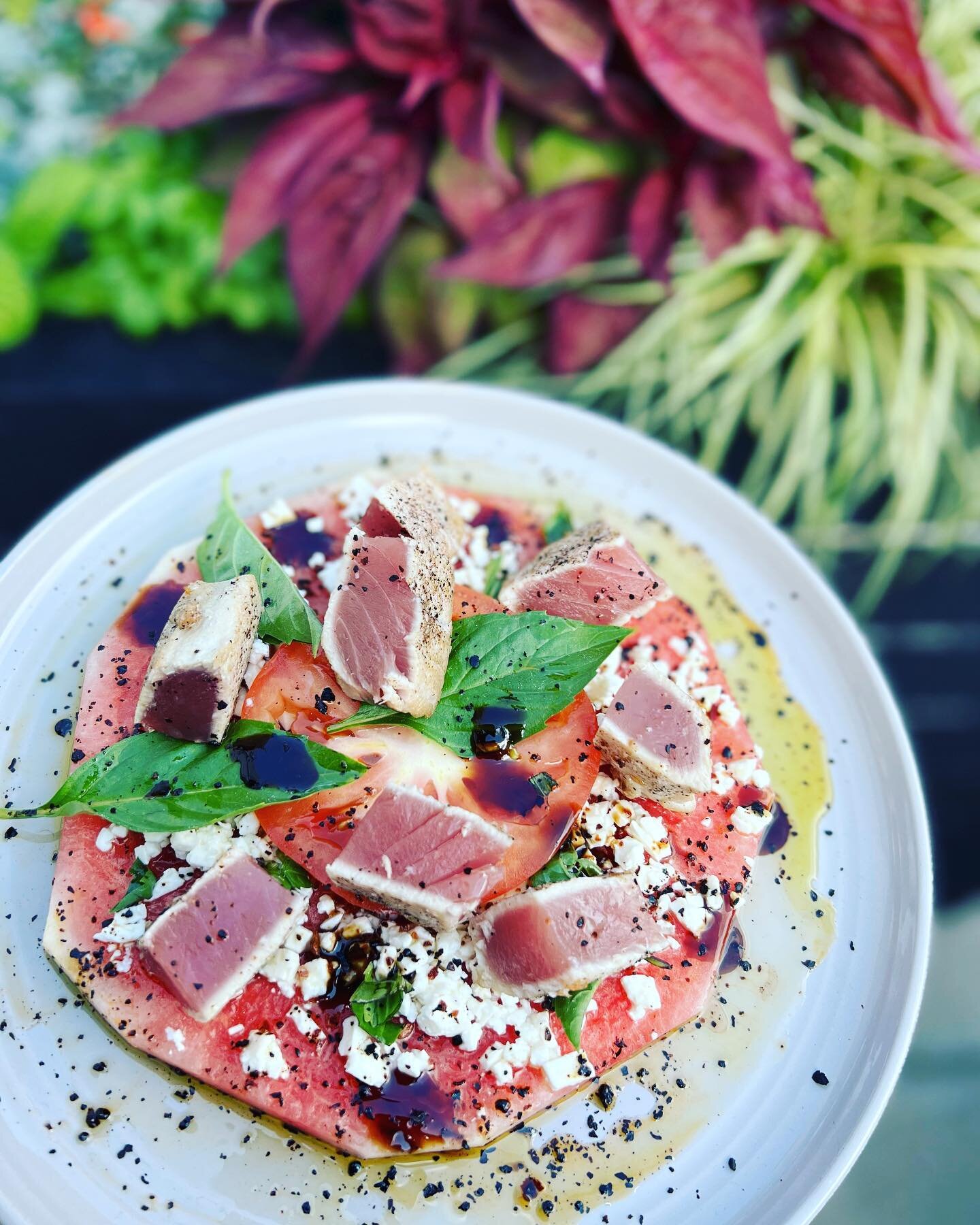 Tuna watermelon feta &hellip;like no other. @swampscott