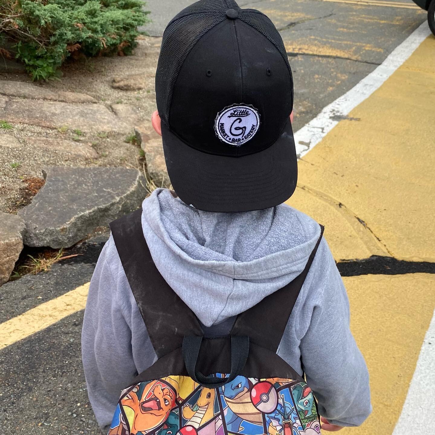 🤩𝐓𝐞𝐝𝐝𝐲 heading off to camp @jcc_ns with his 𝐅𝐀𝐕 ❤️ restaurant @littlegeatery trucker hat this morning! 
His Momma Jackie having a proud moment to share with us the ❤️and boy do we ❤️ her too!!! 

Teddy &hellip;You wear it well my friend! 
❤️