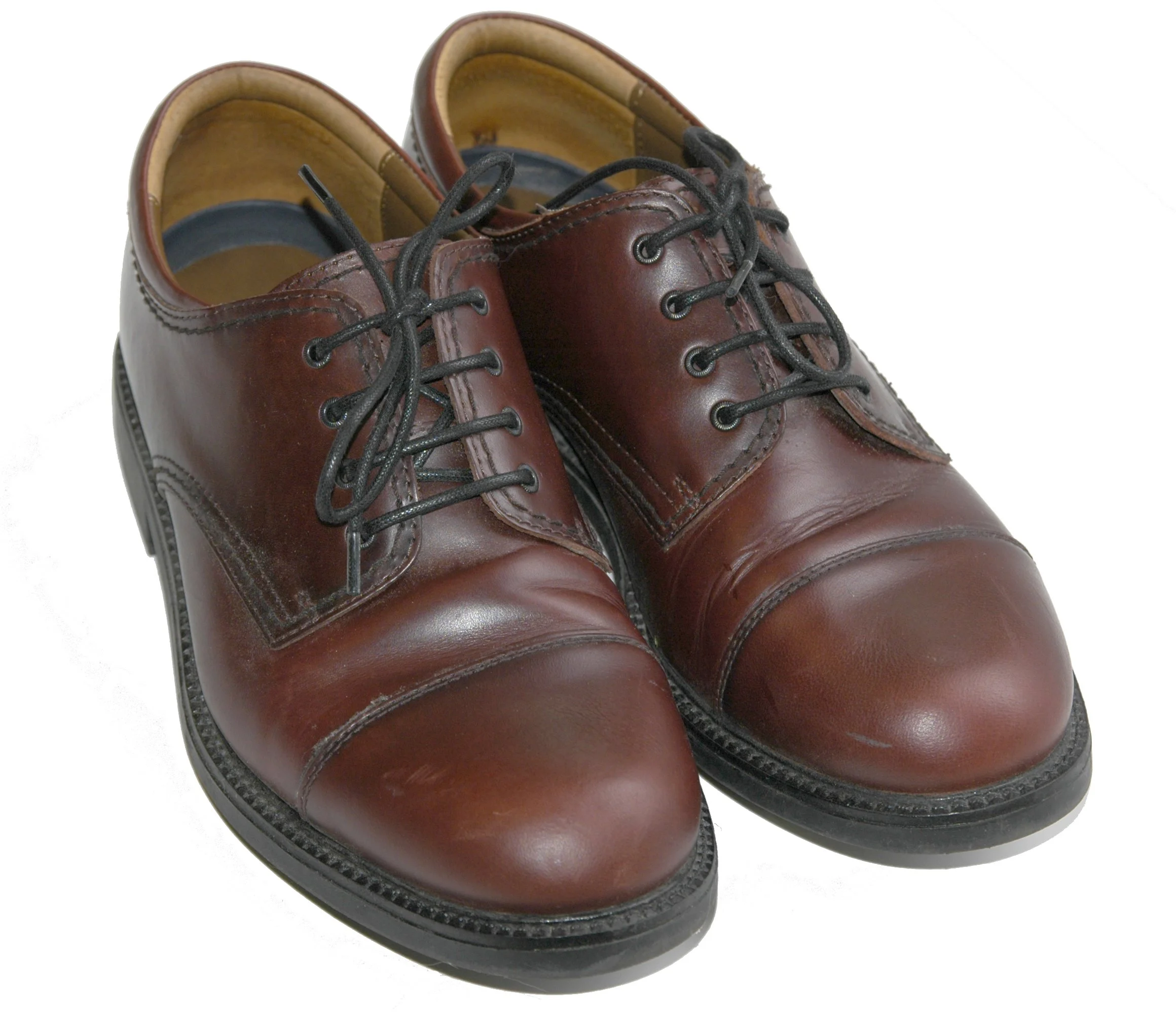 Ugly brown shoes