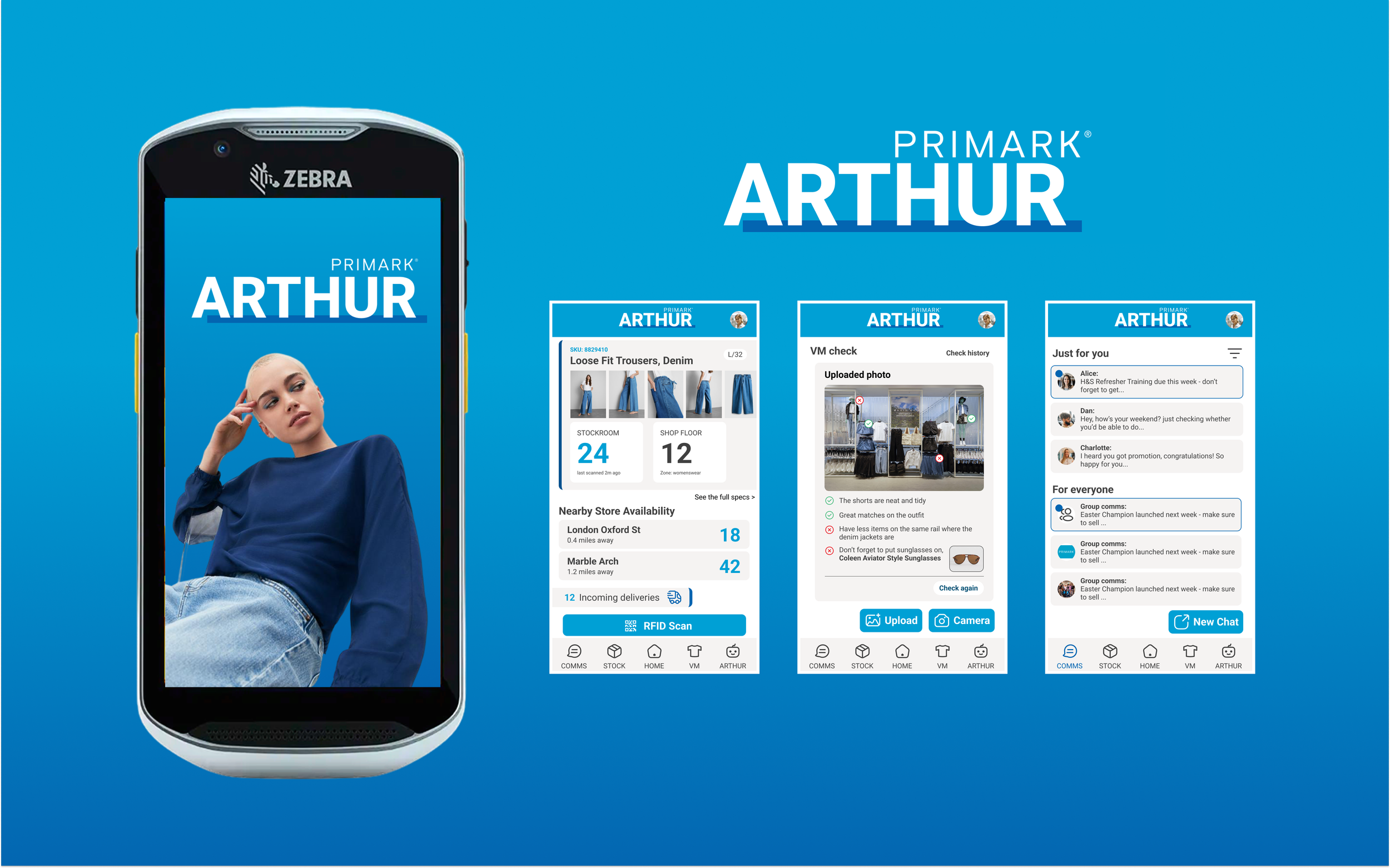 Primark - AI Integrated Staff APP