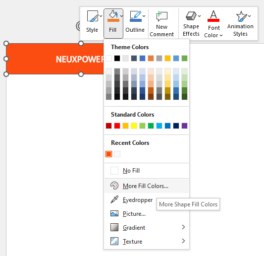 How to find and replace colors in PowerPoint