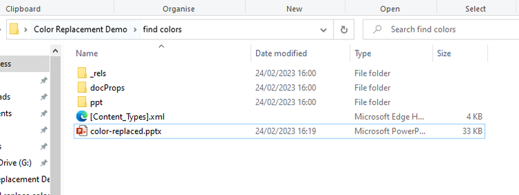 How to find and replace colors in PowerPoint