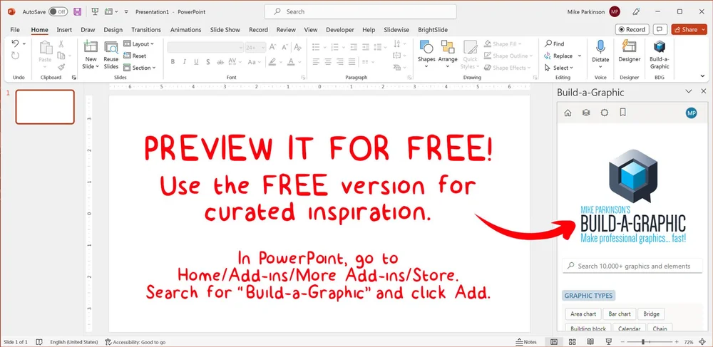 Professional PowerPoint Graphics — Build-a-Graphic
