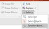 How to find embedded objects and charts in PowerPoint