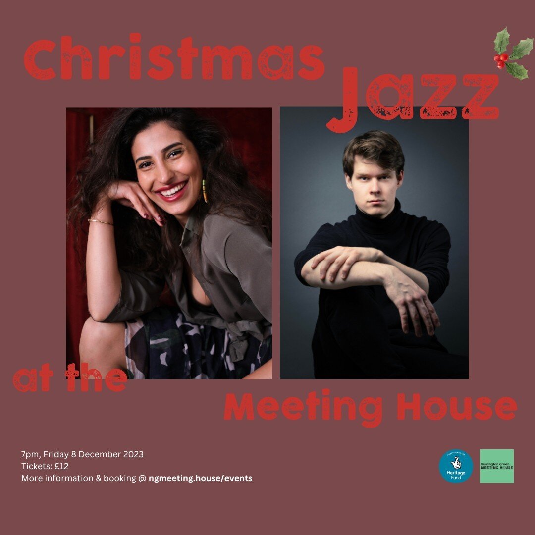 🎄✨ Dive into the magic of Christmas jazz this Friday! 🎶 Join us for a mesmerizing concert with the enchanting vocals of Sibel Demir and the masterful piano performance by Jan Tabecki. 🎹 Let the festive melodies and jazz enchantment fill your eveni