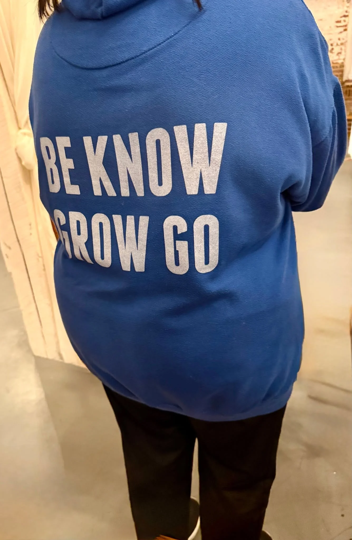 4 Core Values
We live as a community striving toward him in these four ways of living. 
Be. Know. Grow. Go. 
Be present
Know and be known
Grow as a disciple
Go out to others and share