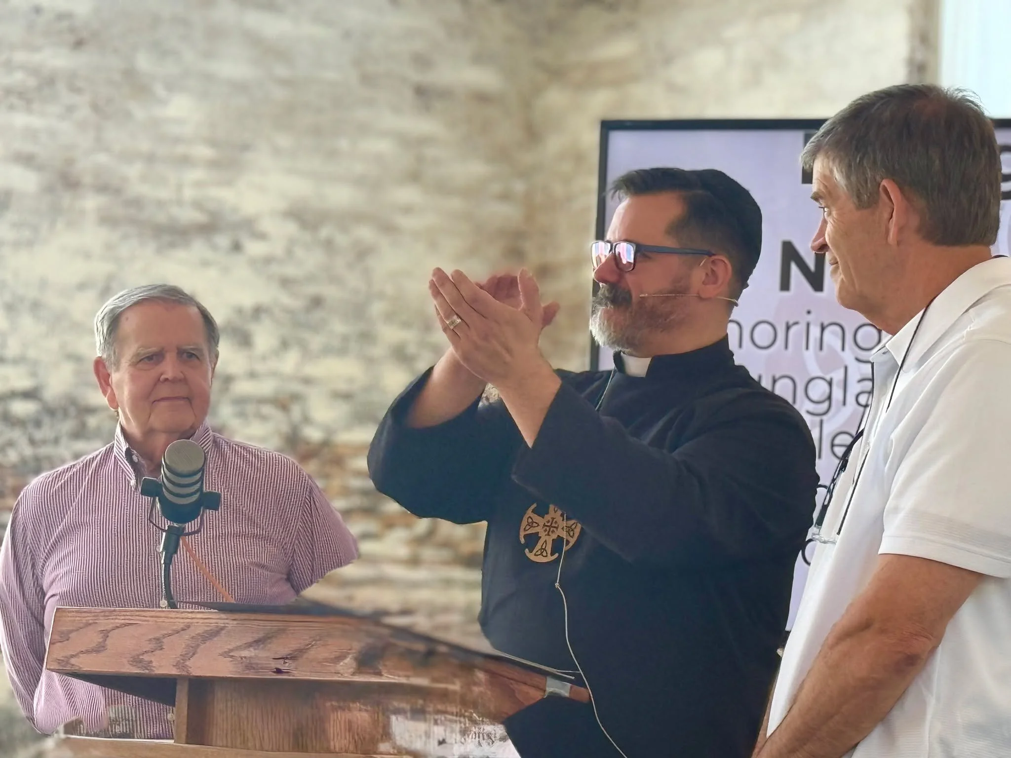 On Sunday we honored two men who have served the Church selflessly for the past Five years.

Christians honor those who lead the church because Scripture explicitly calls them to do so &mdash; Paul instructs believers to "respect those who labor