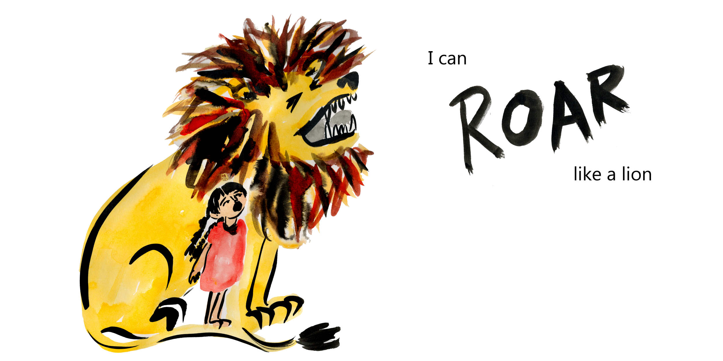 Personal work - 'I can roar like a lion'