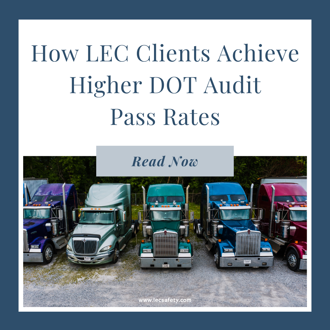 Preparing for a DOT Audit