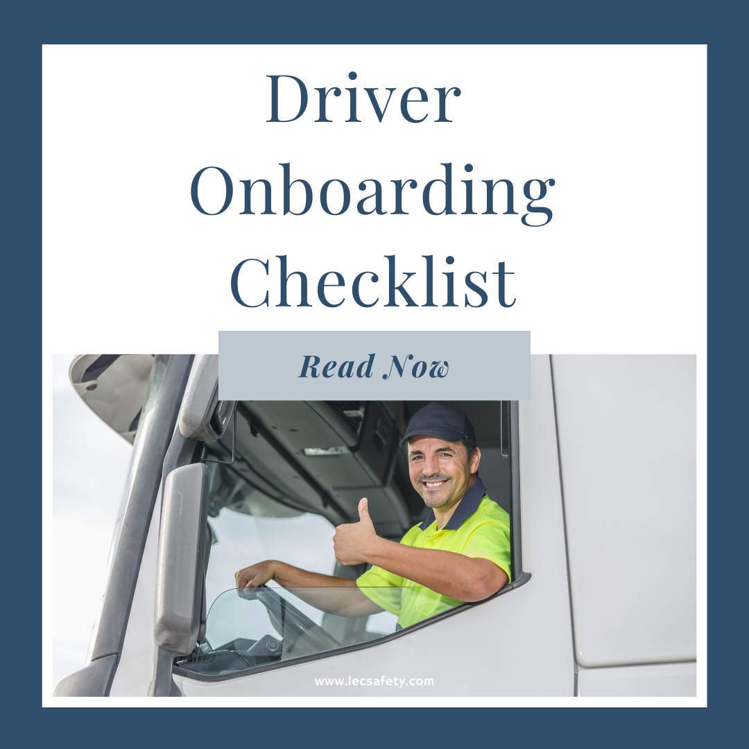 Driver Onboarding Checklist