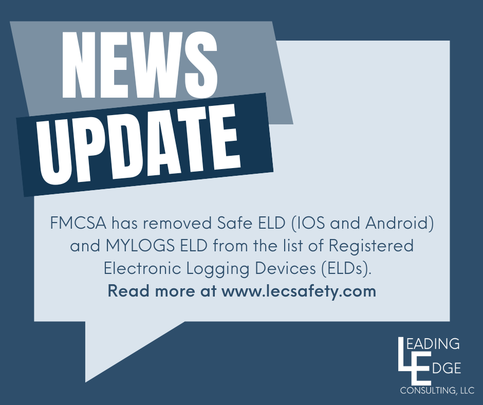 ELD Update