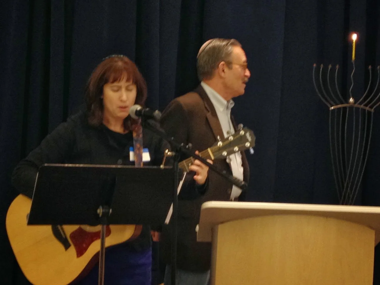 Naomi with Rabbi Wolkin Beth Shalom.JPG