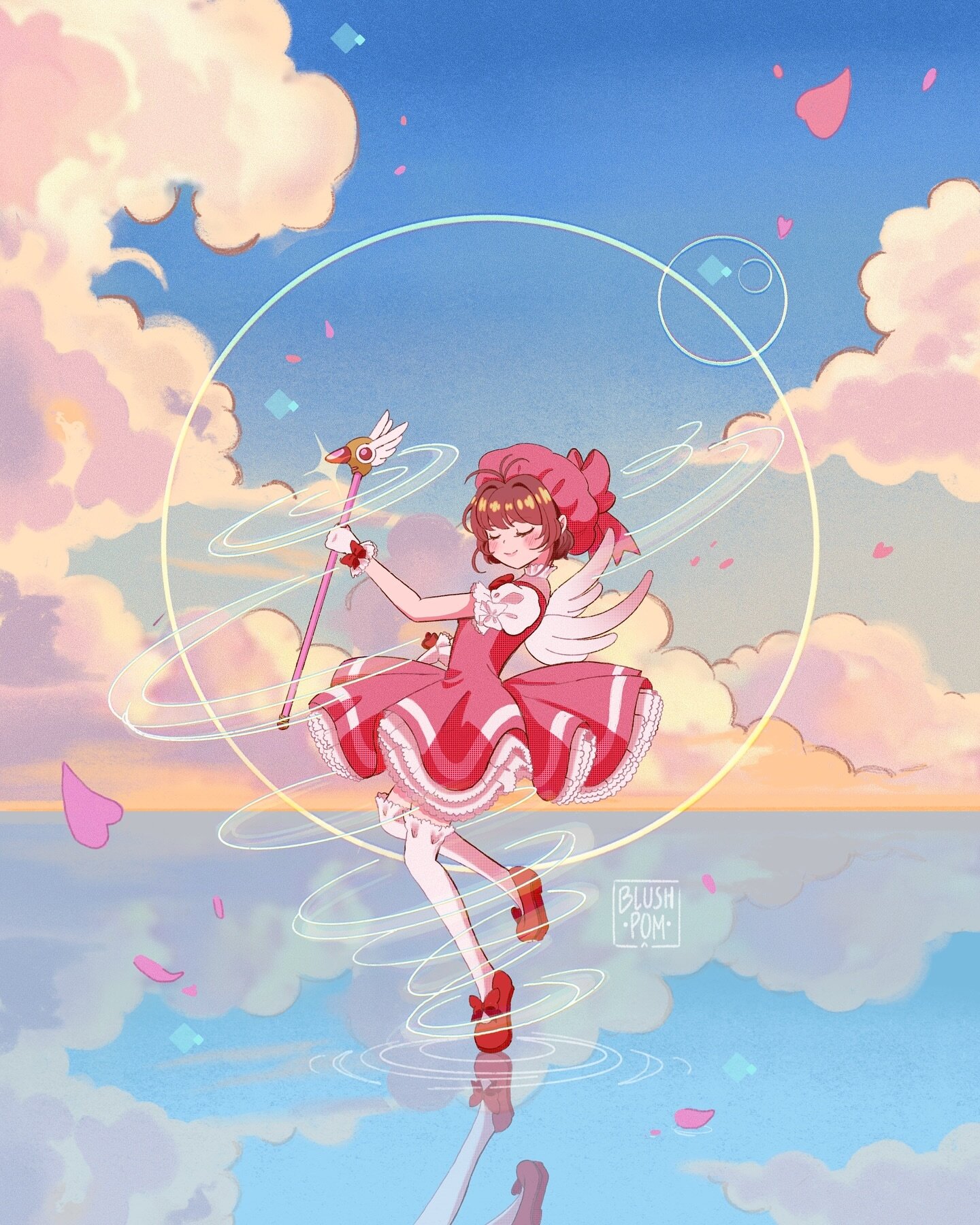 Happy Birthday Sakura 🌸

#sakuracardcaptor #sakura #magic #fanart