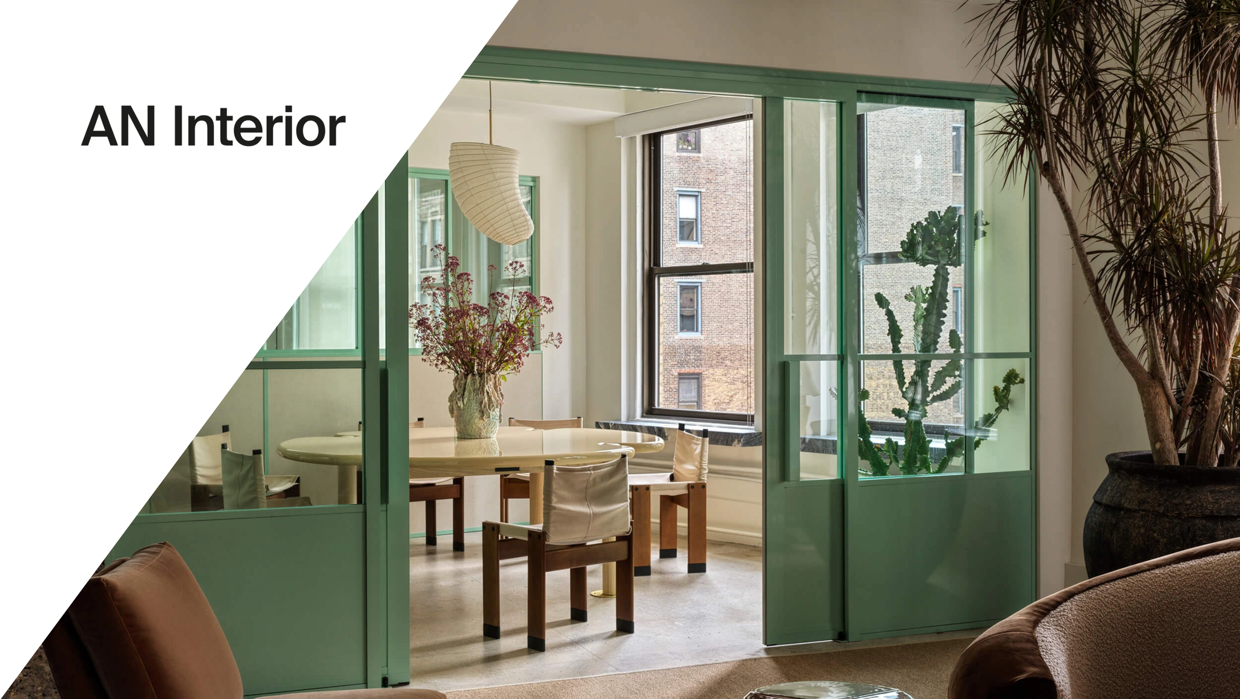 AN Interior -CIVILIAN Stages Sandbox Films Manhattan Office and Screening Room