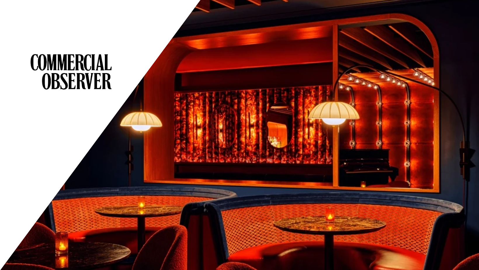 Commercial Observer: So &amp; So’s Piano Bar Brings an ‘Opulent’ Atmosphere to Hell’s Kitchen