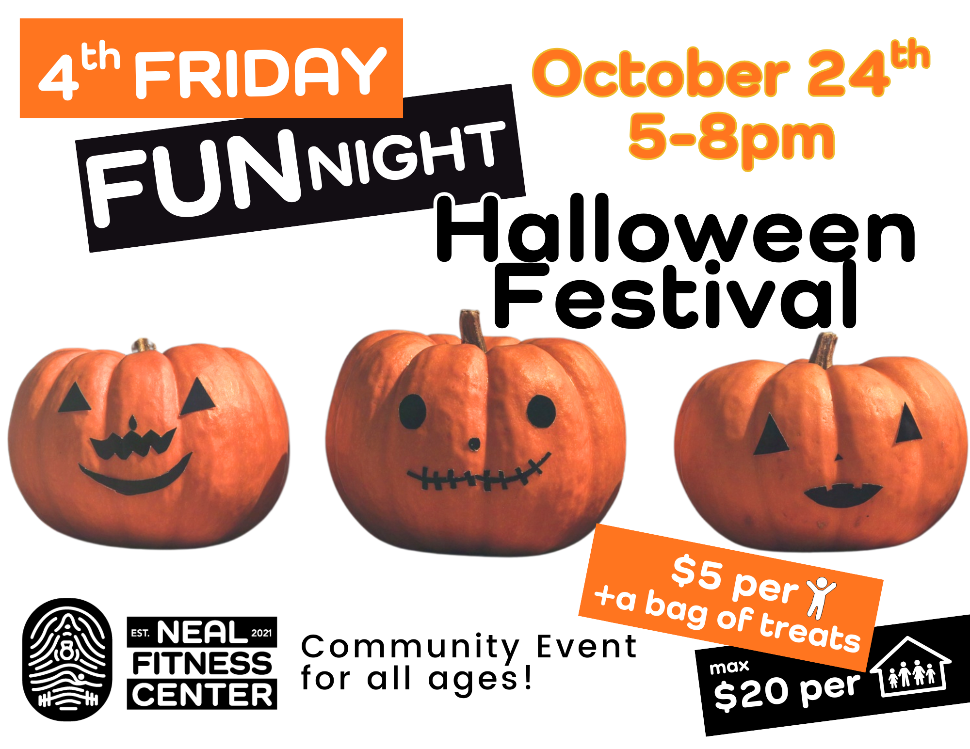4th Friday Fun Night - Halloween Festival