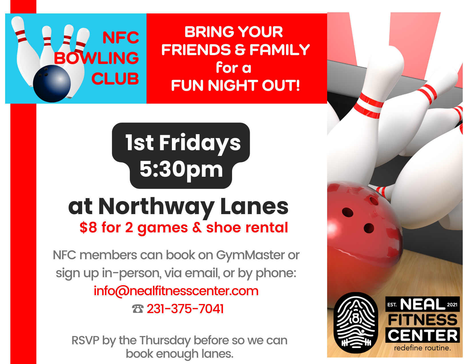 Bowling Club at Northway Lanes 