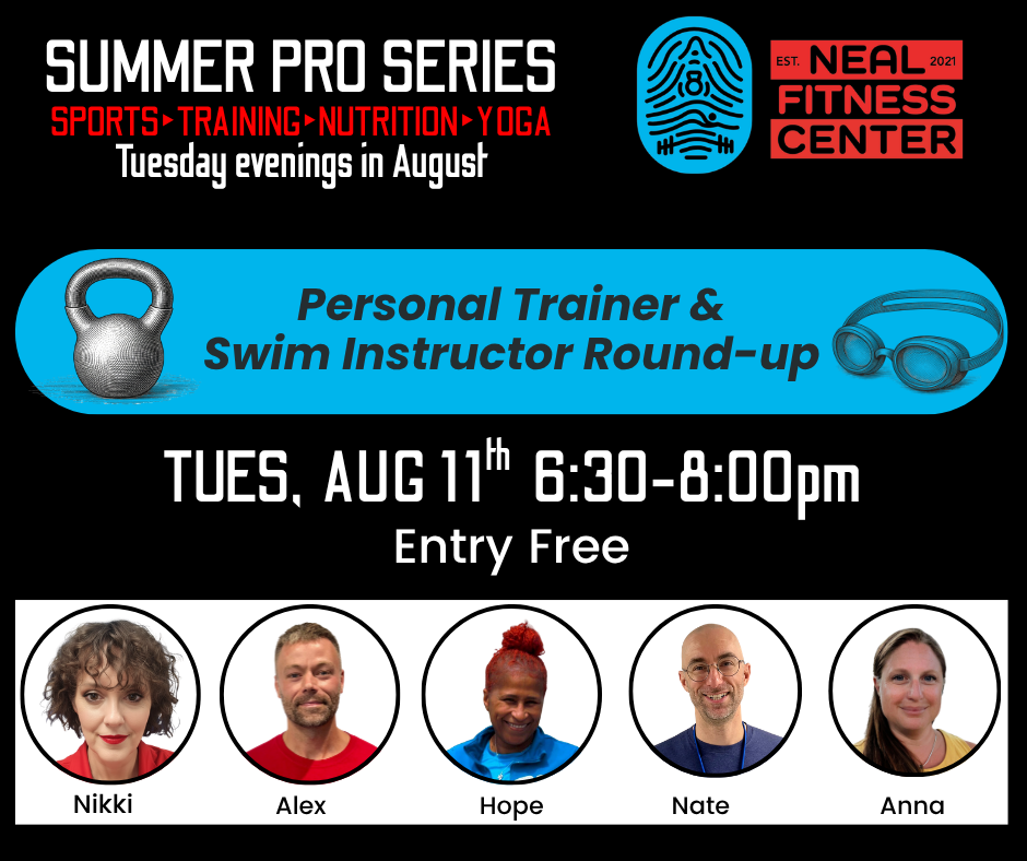 Personal Trainer &amp; Swim Instructor Round-up