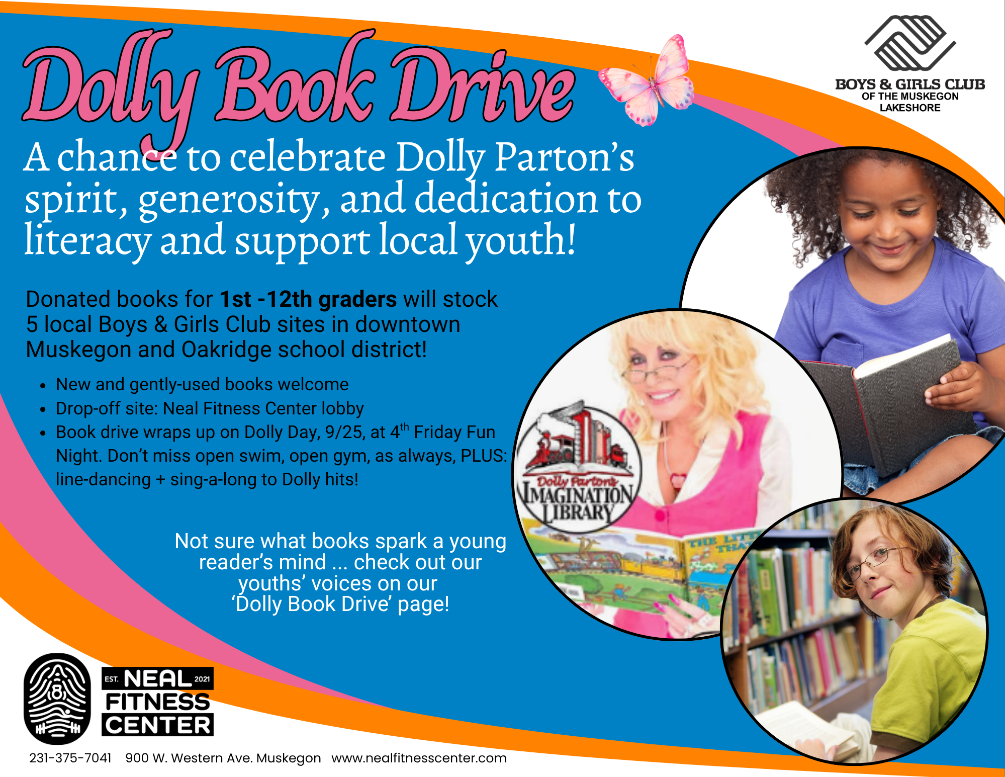 Dolly Book Drive