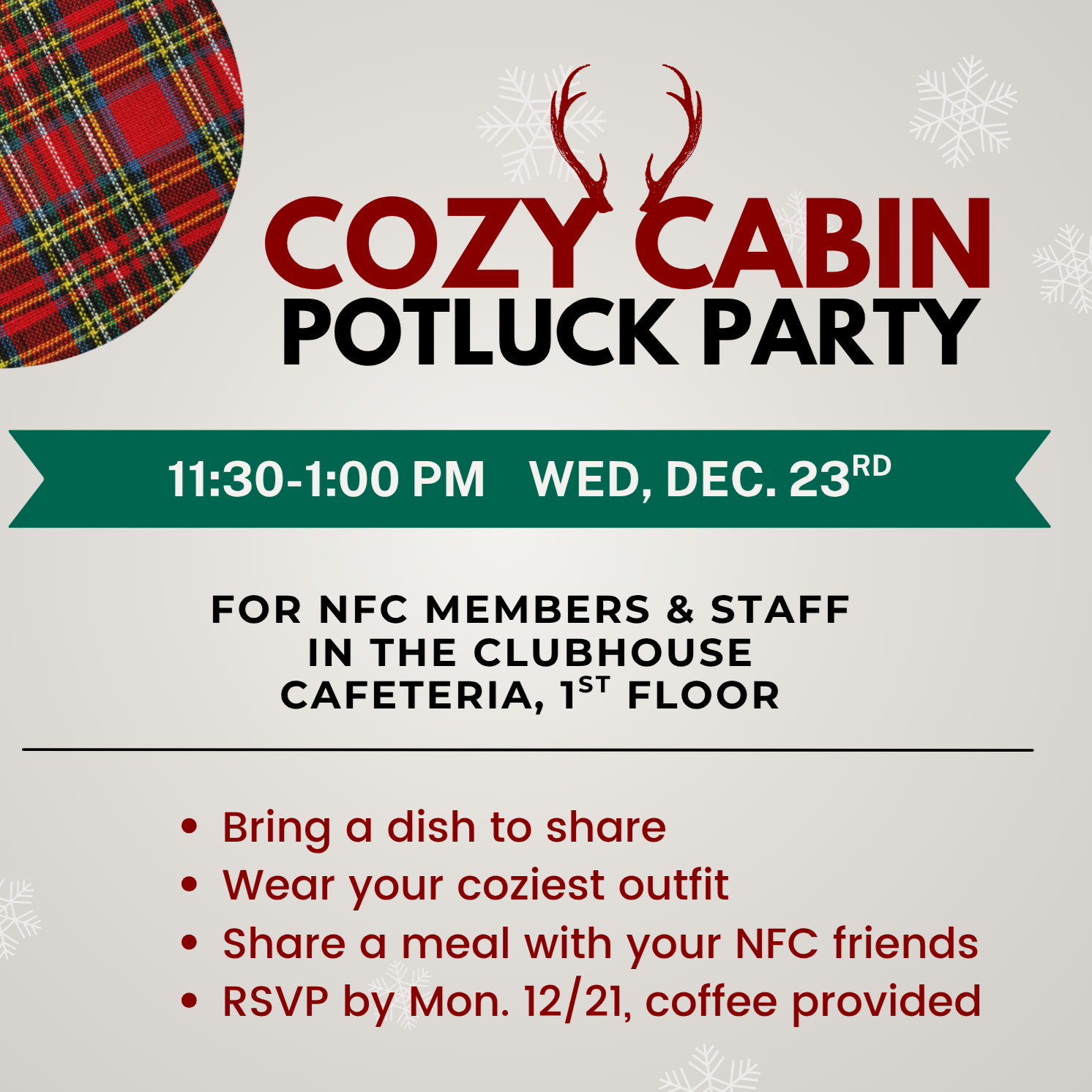 Holiday Potluck