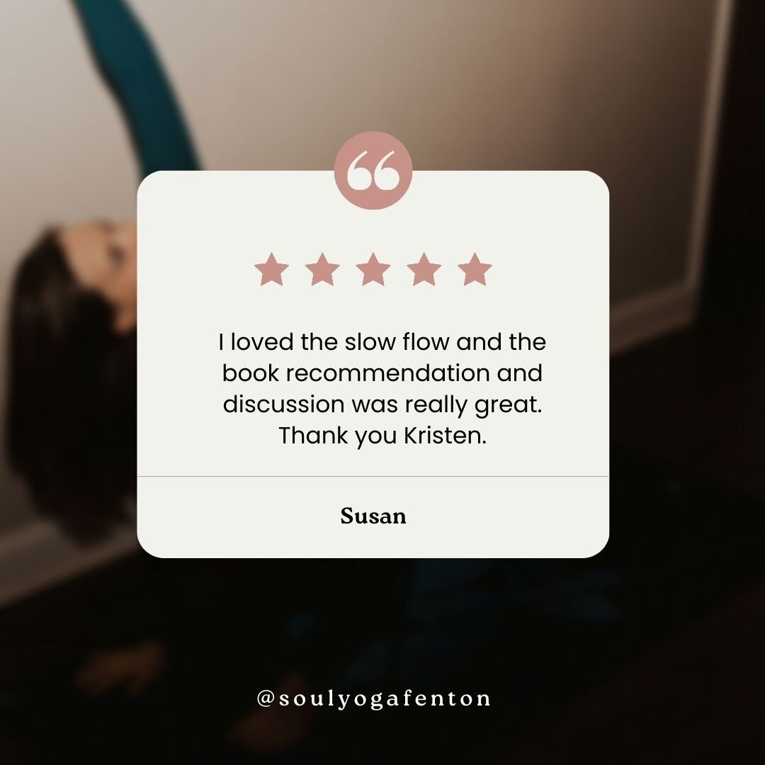 A ✨ wonderful ✨ review from Kristen's Breathe. Move. Read. workshop. 📖 📚 Should we do another?