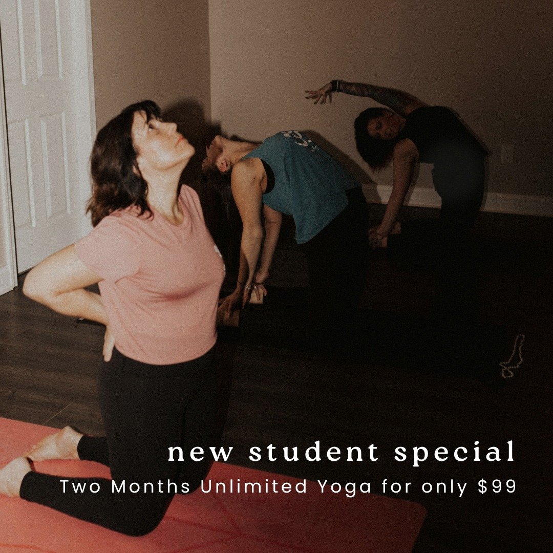🌟 Fenton locals, this one's for you! 🌟

Experience the magic of yoga at Soul Yoga with our exclusive New Student Special: $99 for 2 months of UNLIMITED yoga! 🧘&zwj;♀️🧘&zwj;♂️ Link in bio! 

Share this post with your family and friends!