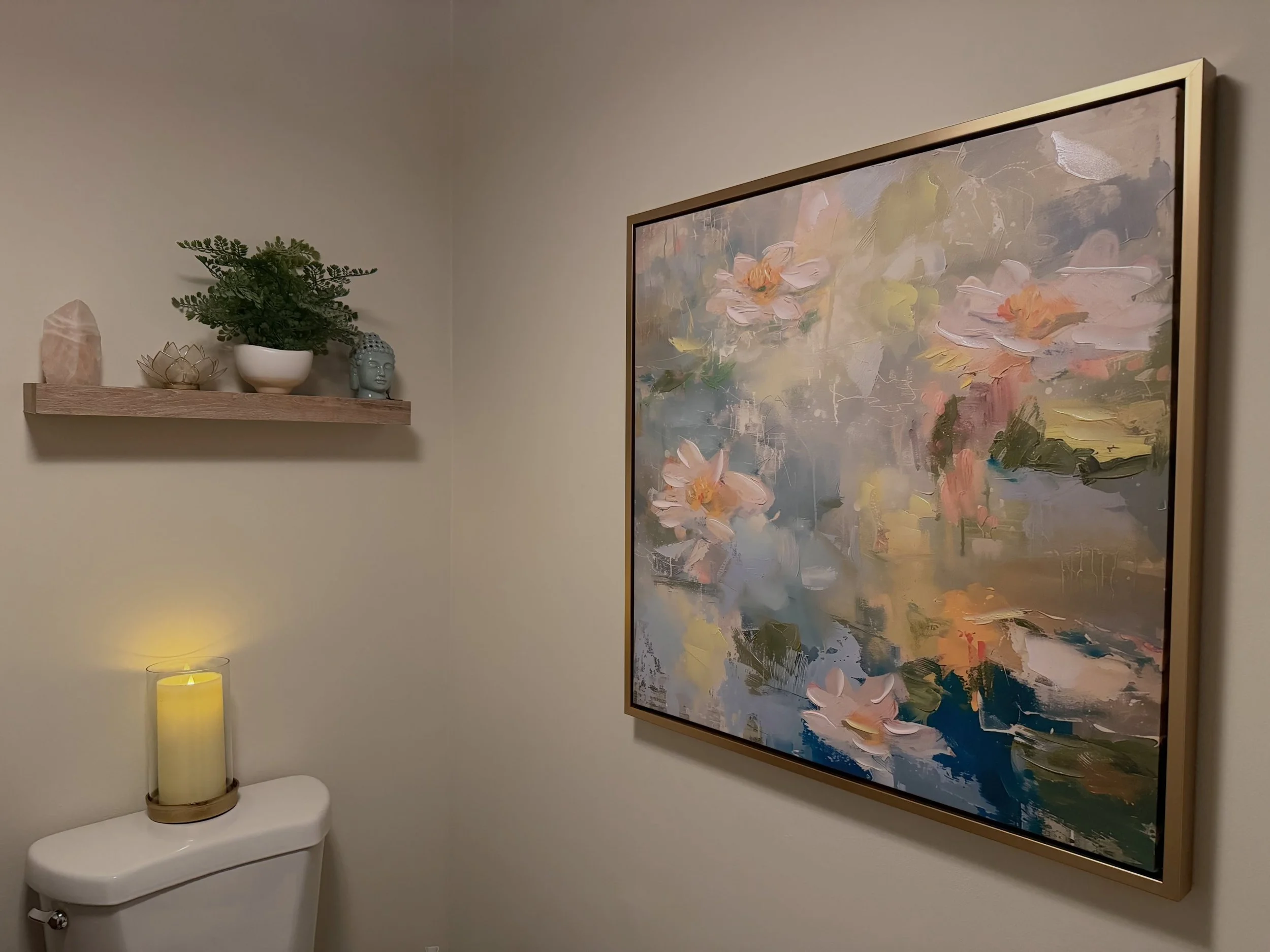 Our bathroom got a refresh! 🫧🪞🪷✨