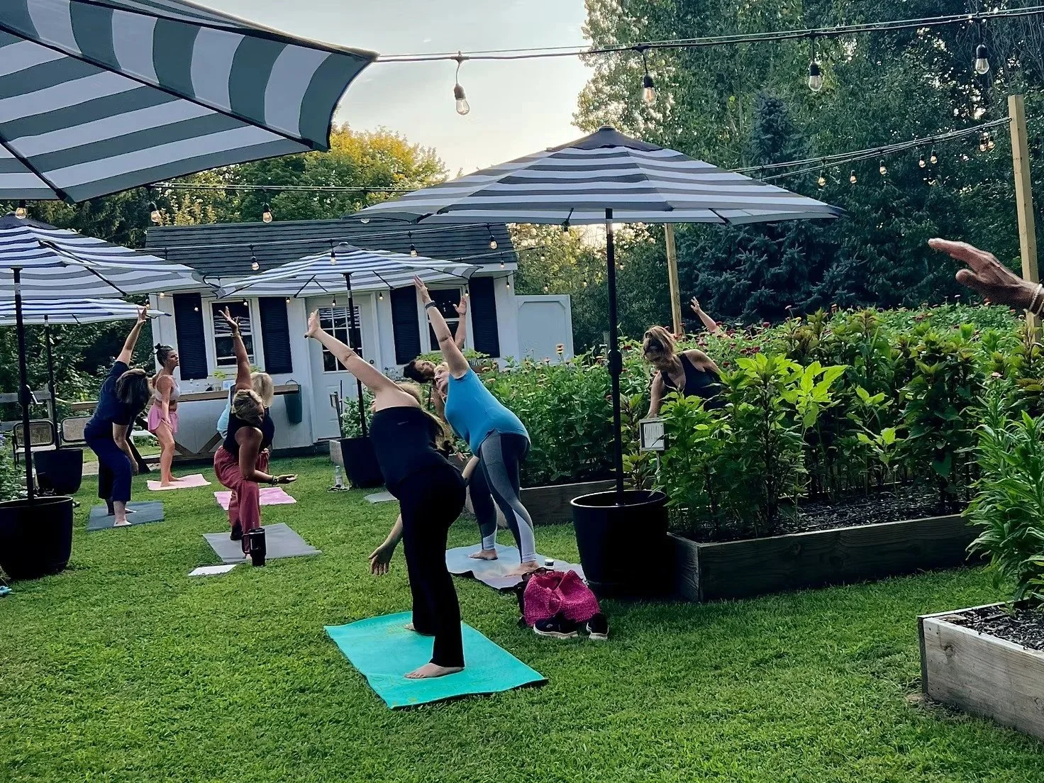 Yoga + Flowers