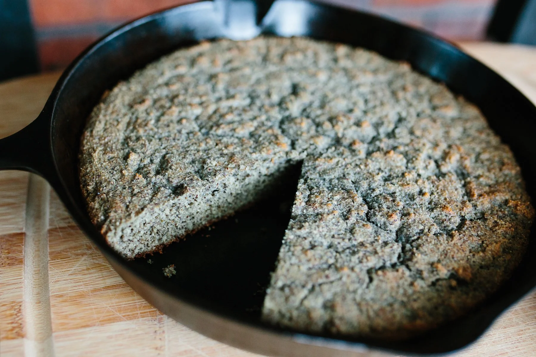 Red heirloom cornbread recipe