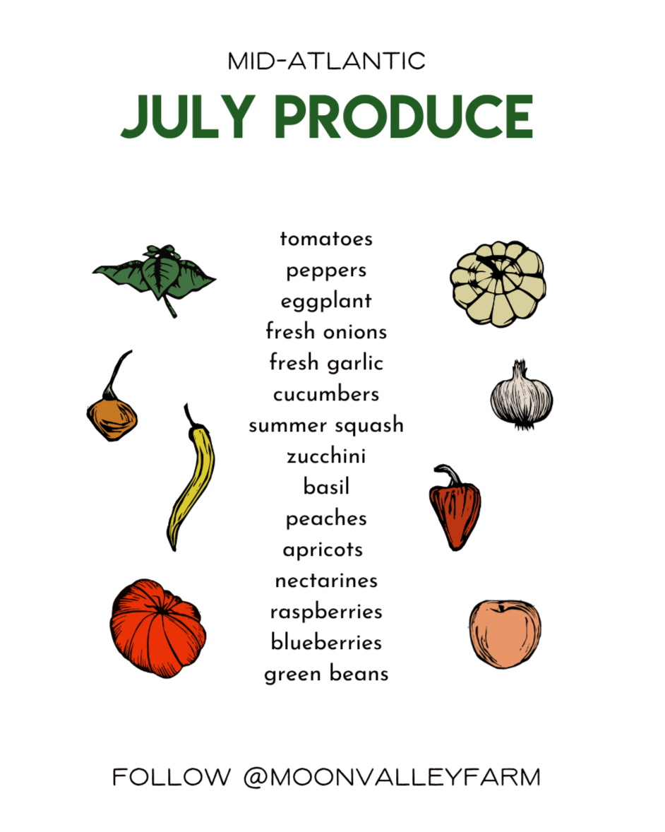 July Seasonal Produce Guide