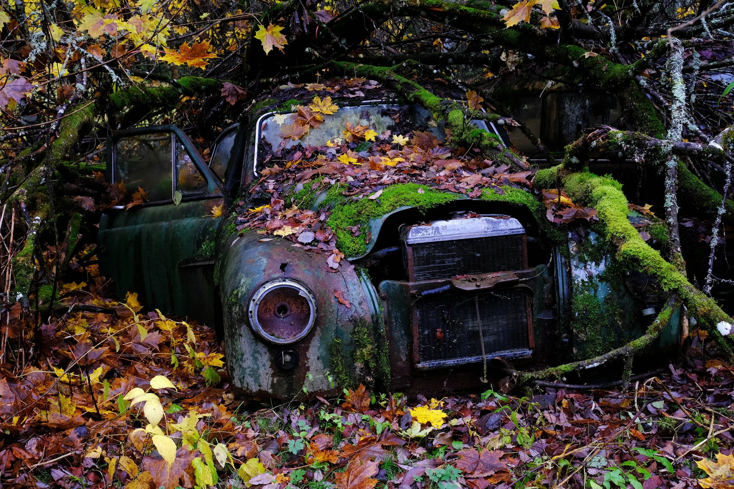 Langtidsparkert Mercedes