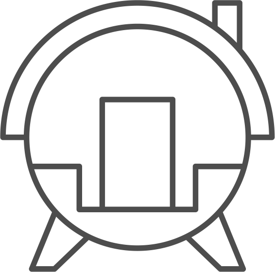 graphic image of a sauna
