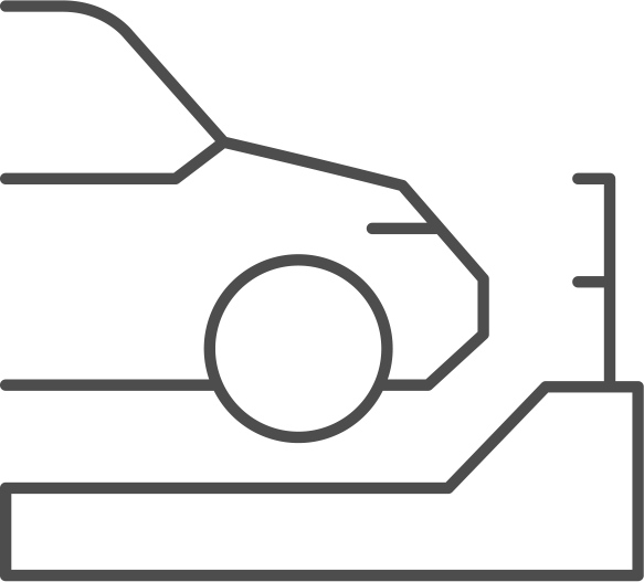 outline of car parking