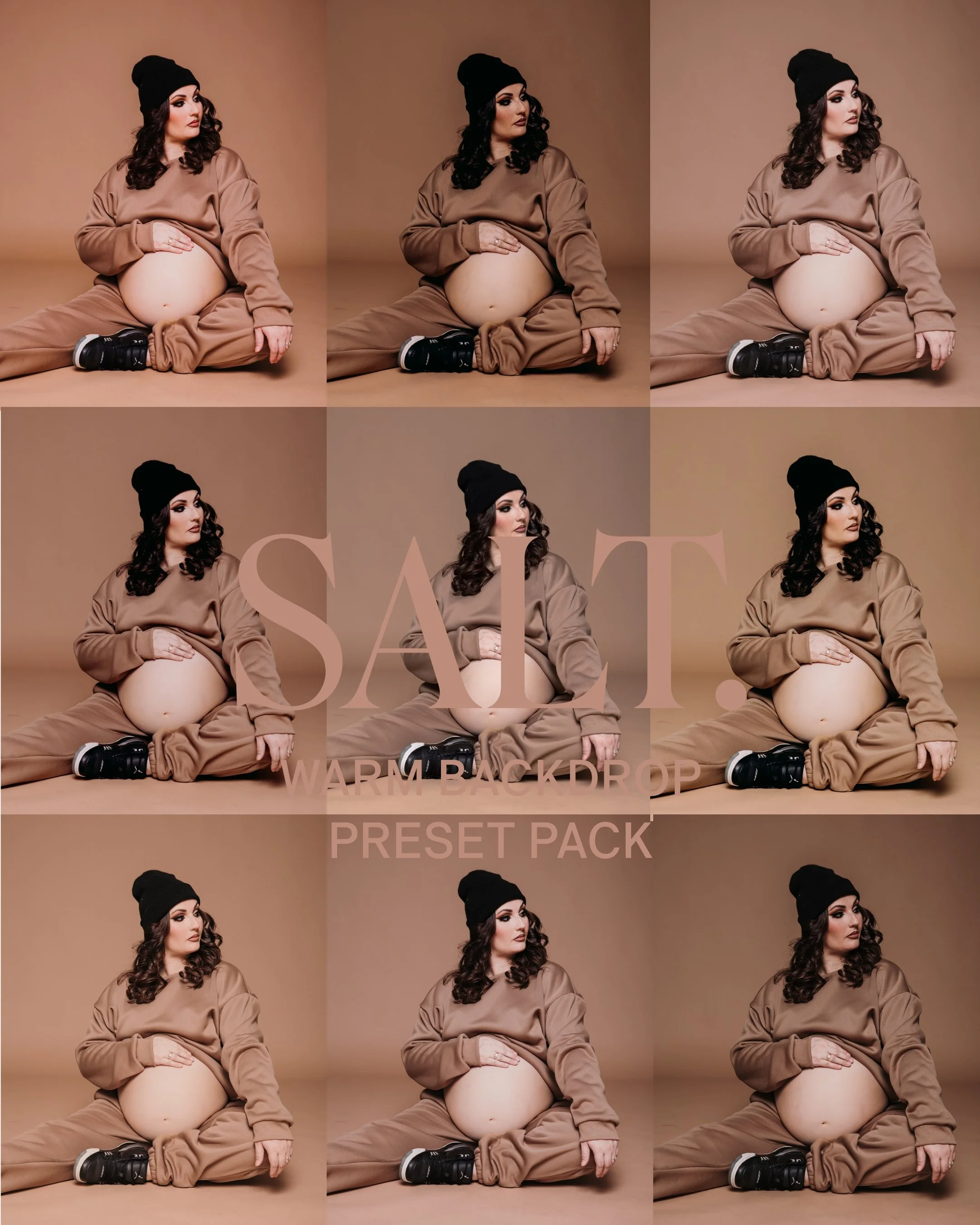 SAND. Warm backdrop preset pack.