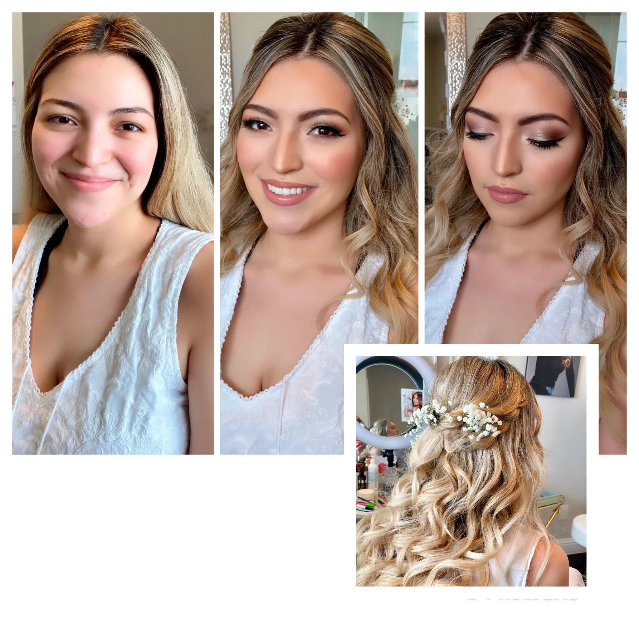 hair and make up transformation