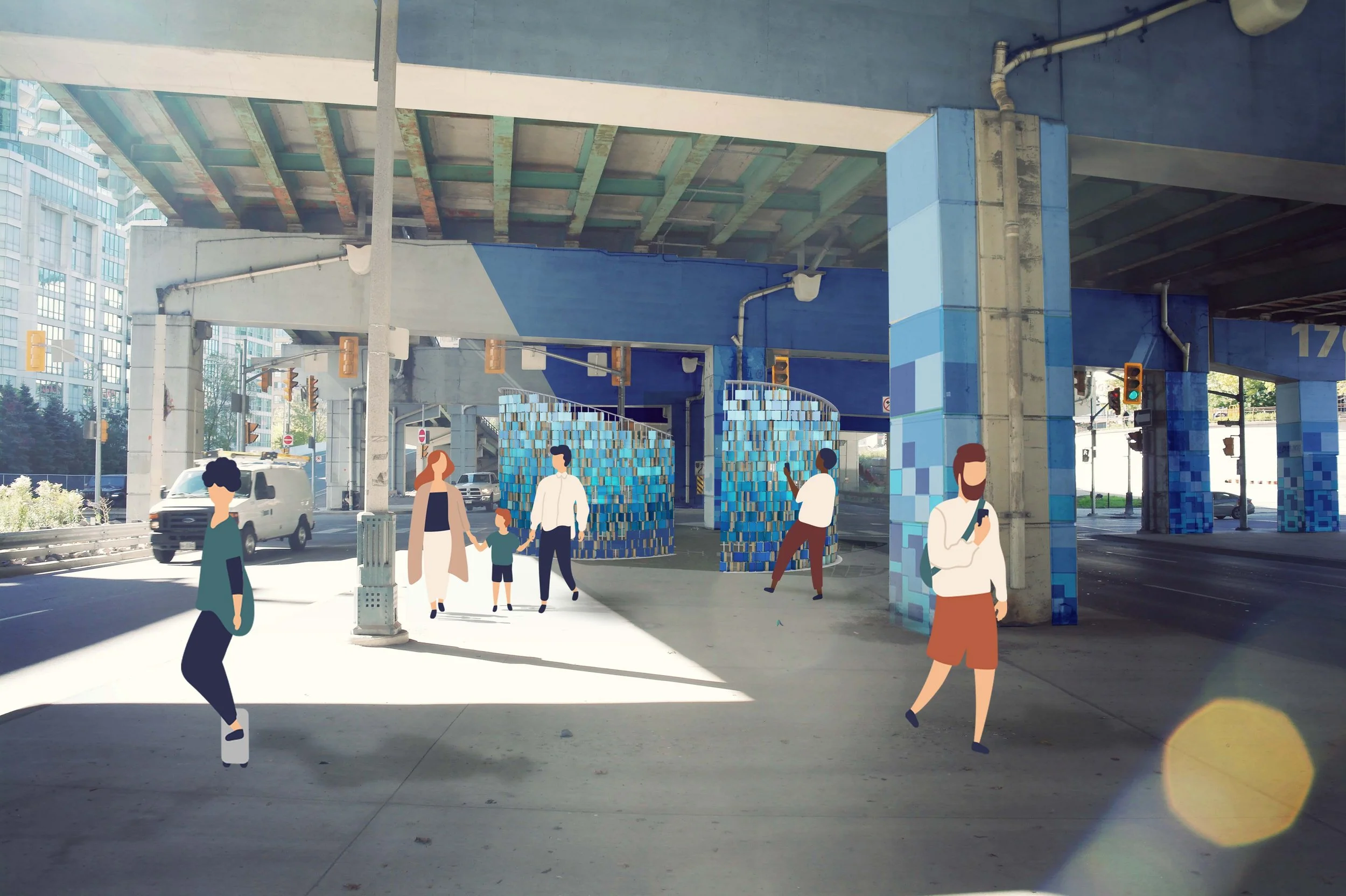 Simcoe Street | PIXEL STORY by 02 Planning & Design, Mulvey & Banani Lighting + ENTUITIVE