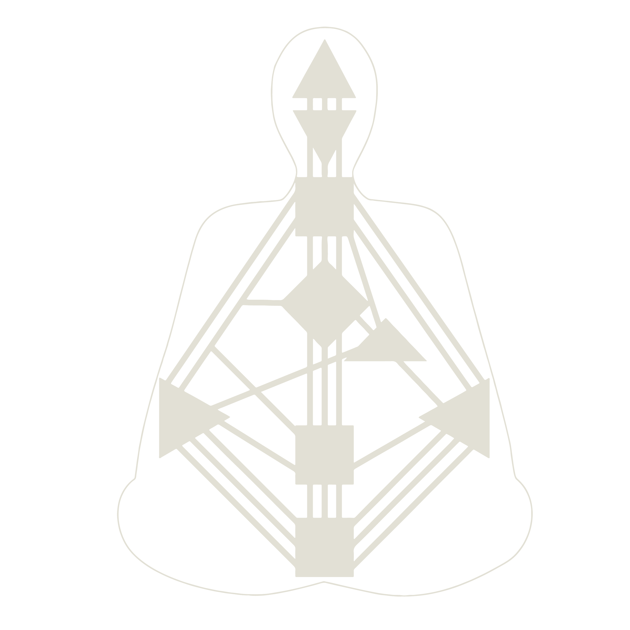 An anatomical illustration of human muscles and bones with lines and shading to show the structure, focused on the torso and upper limbs.