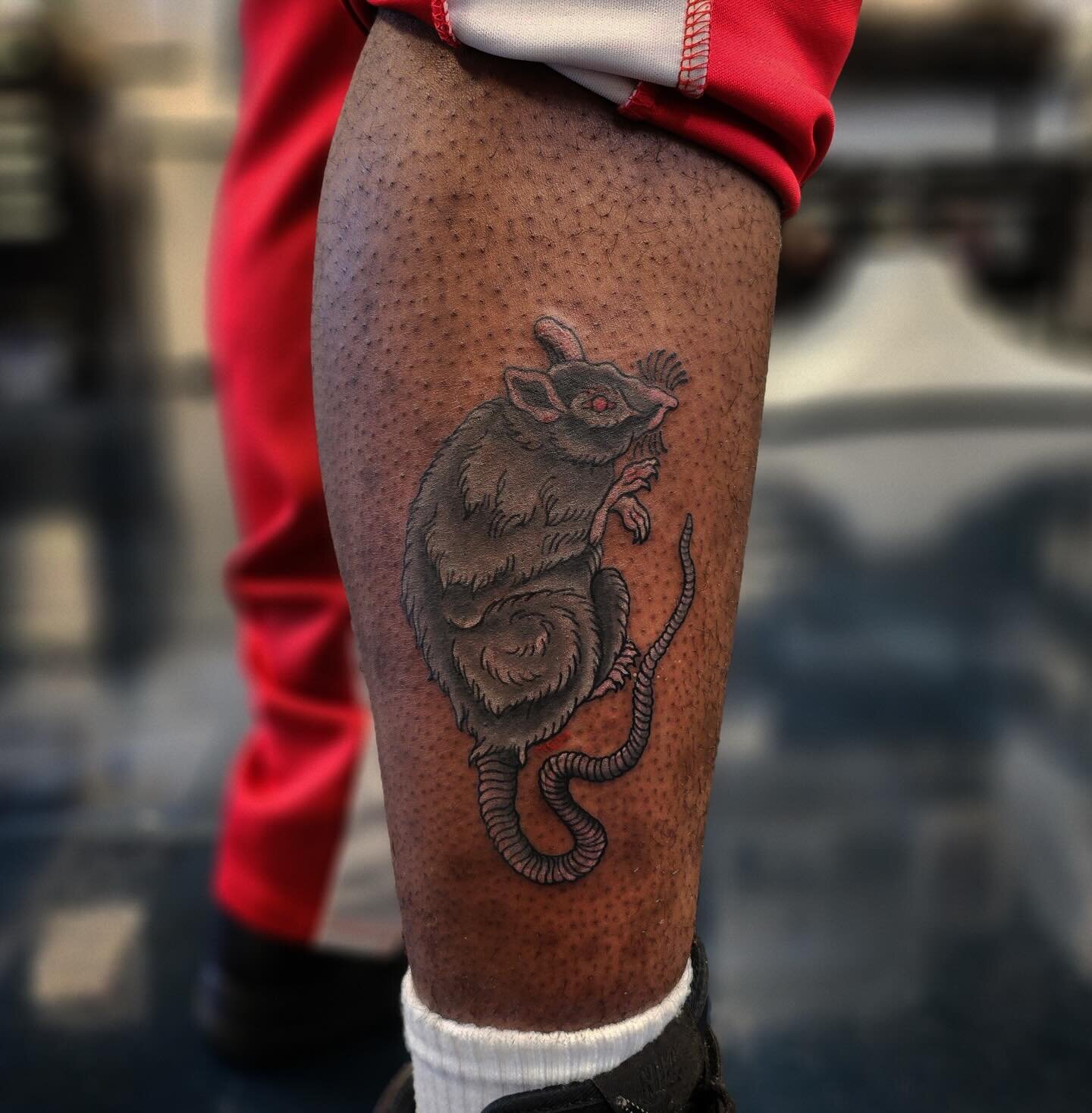 American Trad Rat for Melik 🐀
.
.
.
.
.
#bufordga #americanstyle #americantraditional #tradtattoos #rattattoo