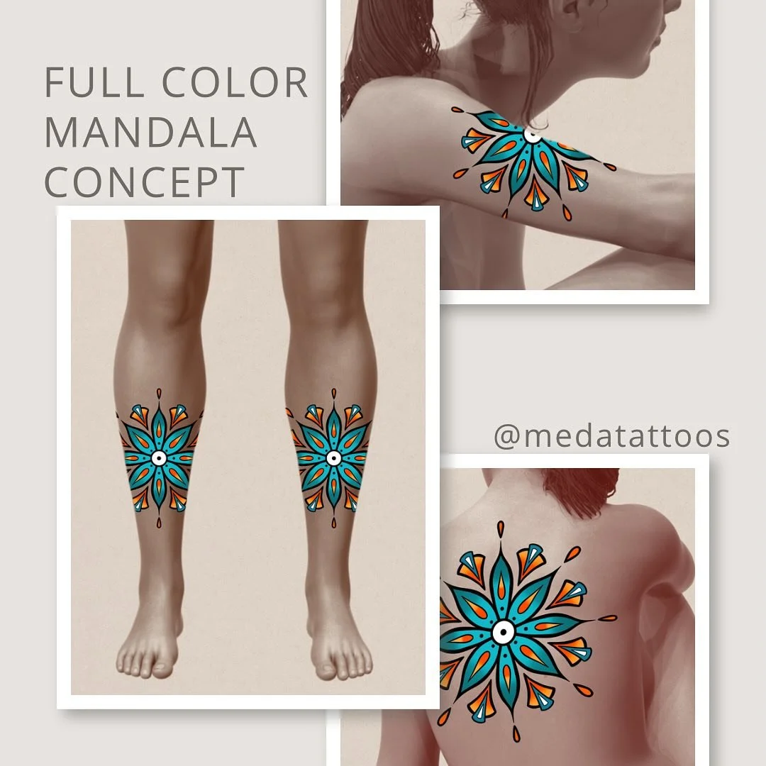 Full Color Mandala Available 💙🧡🤍
DM to inquire or claim!
Price is dependent on size/placement
.
.
.
.
.
.
.
#mandalatattoo #flash #flashtattoo #flashdesign #tattooartist #tattoo #tattoodesign #mandaladesign