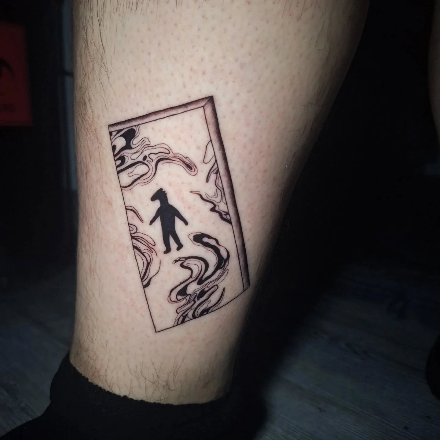 Super fun bojack hoursman tattoo. If your interested in getting tattooed by me just call @inkedarts or DM me for booking details. Thanks for looking!!! #fyp #tattooideas #tattooshop #tattooartist #tattoostyle