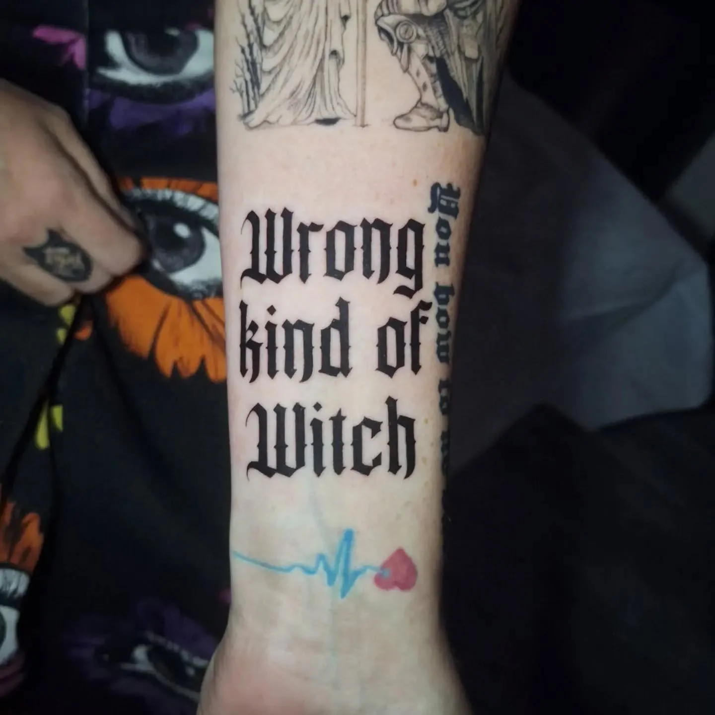 Its officially spooky season now. Where all my witches at!!! If you are interested in something similar or just want to get tattooed just call @inkedarts or DM me for booking details. Thanks for looking!!! #fyp #tattooideas #tattooshop #tattooartist 
