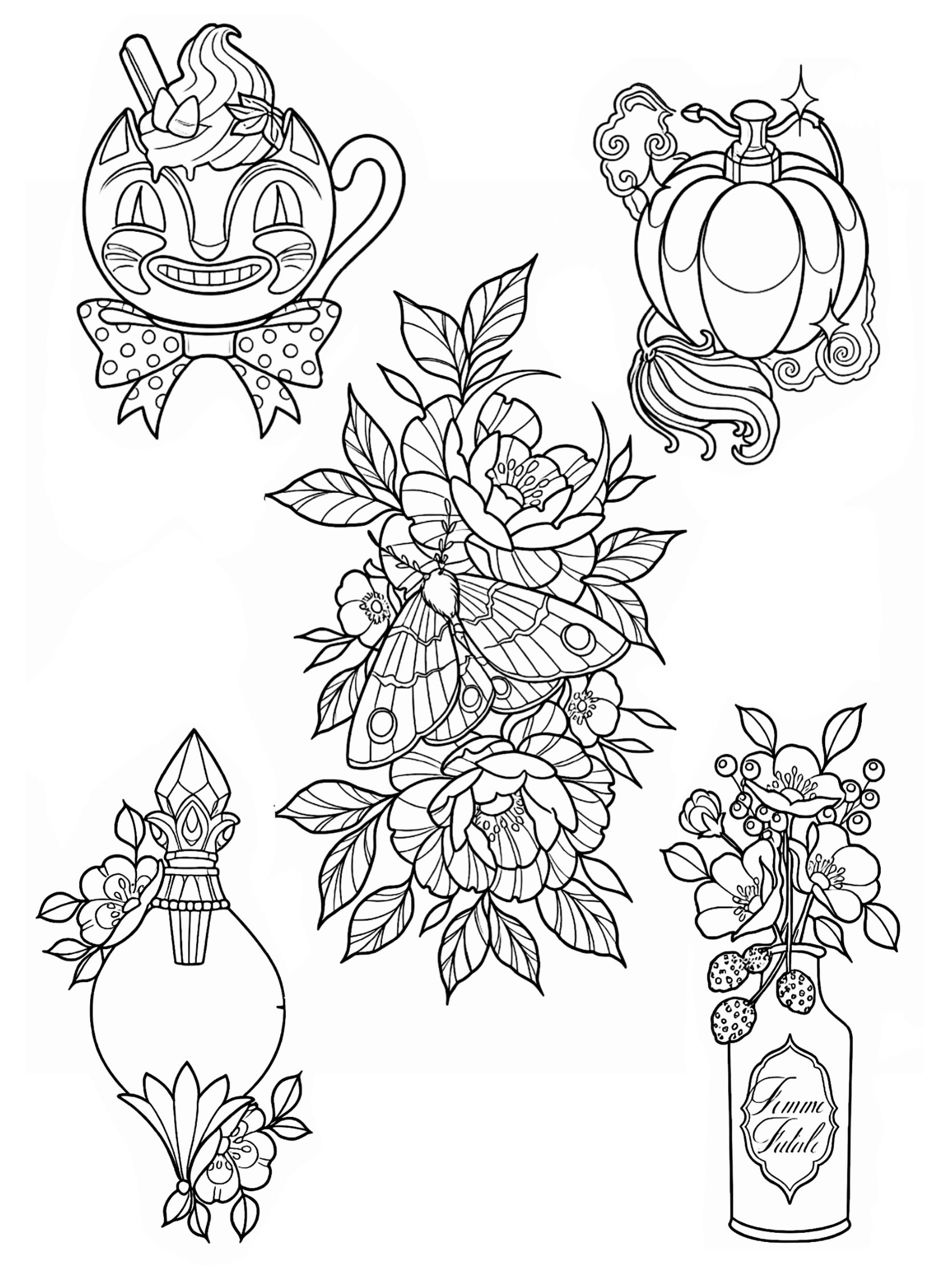 Some super fun and cute fineline designs that I&rsquo;d love to tattoo. If you are interested in any of these designs please DM me or call @inkedarts for booking details. Thanks for looking!!! #fyp #tattoo #tattoos #tattooideas #finelinetattoo