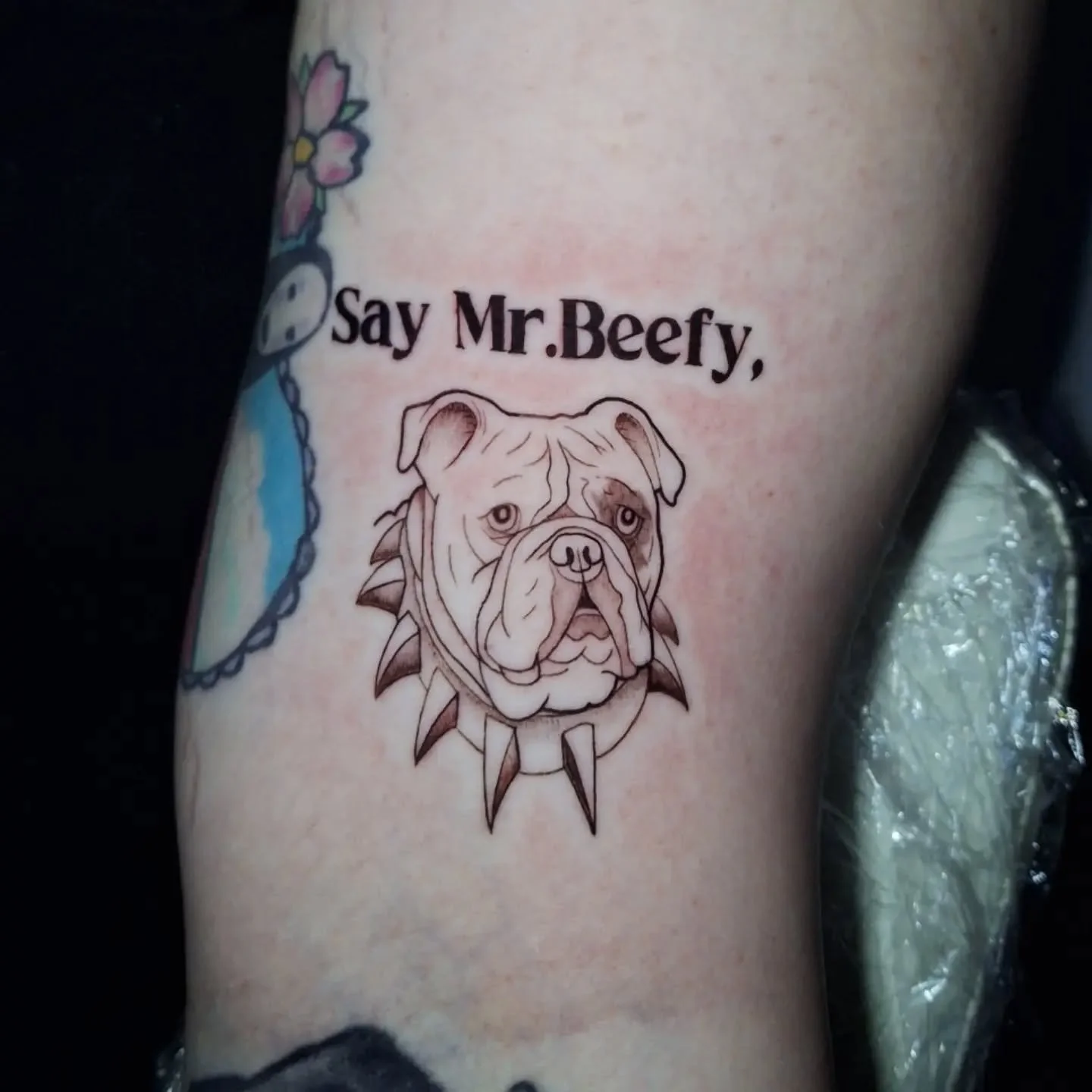 Super fun Mr.Beefy tattoo from little nicky i did today and would love to do more. If you are interested in getting tattooed by me just call @inkedarts or DM me for booking details. Thanks for looking!!! #fyp #tattooideas #tattooshop #tattooartist #t