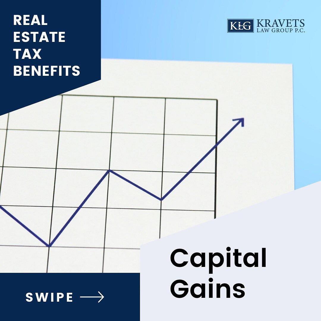 For the past few weeks, we&rsquo;ve been summarizing the tax benefits that arise from investing in real estate. This week, we&rsquo;re looking at Capital Gains.

There are two types of capital gains: short-term and long-term.

A short-term capital ga