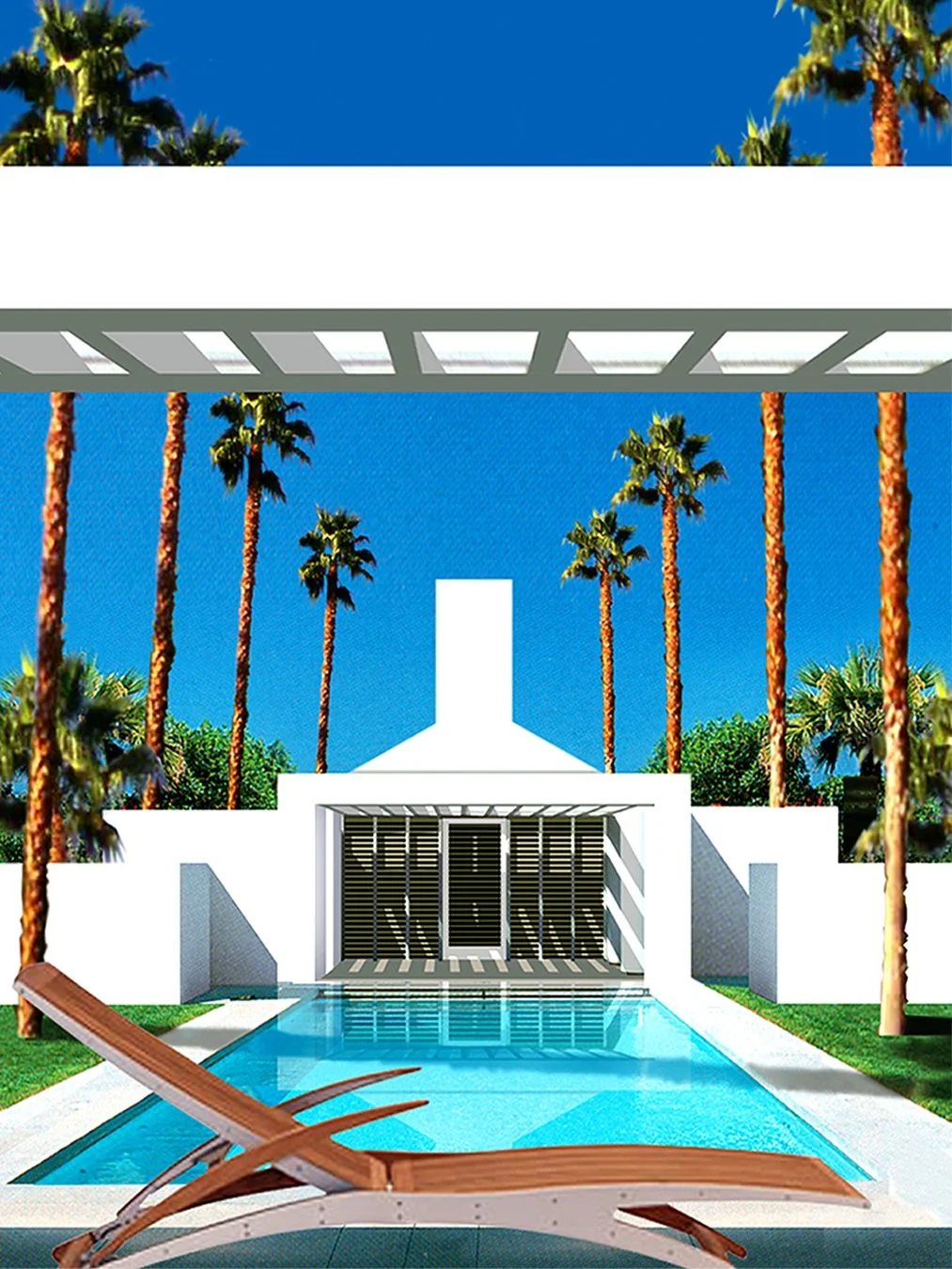 Rendering of new modern pool house and pool with palm grove beyond .jpg