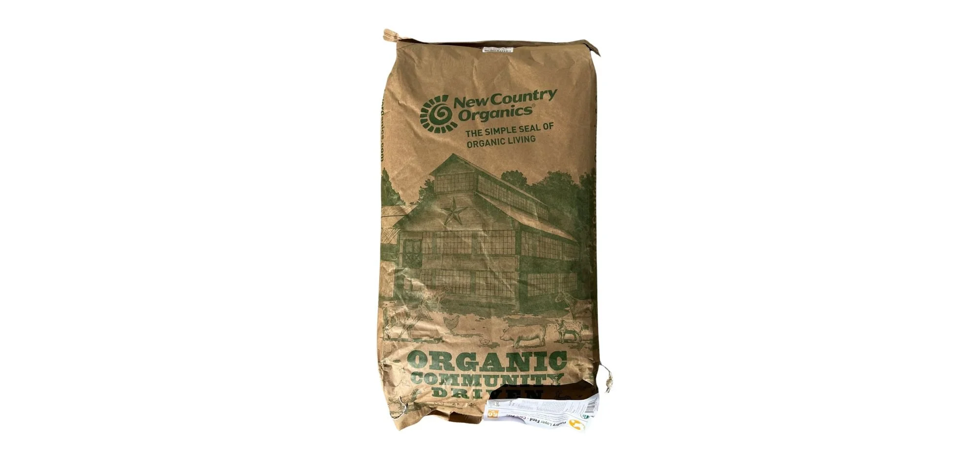 New Country Organics No Soy Starter 10lb, 40lb