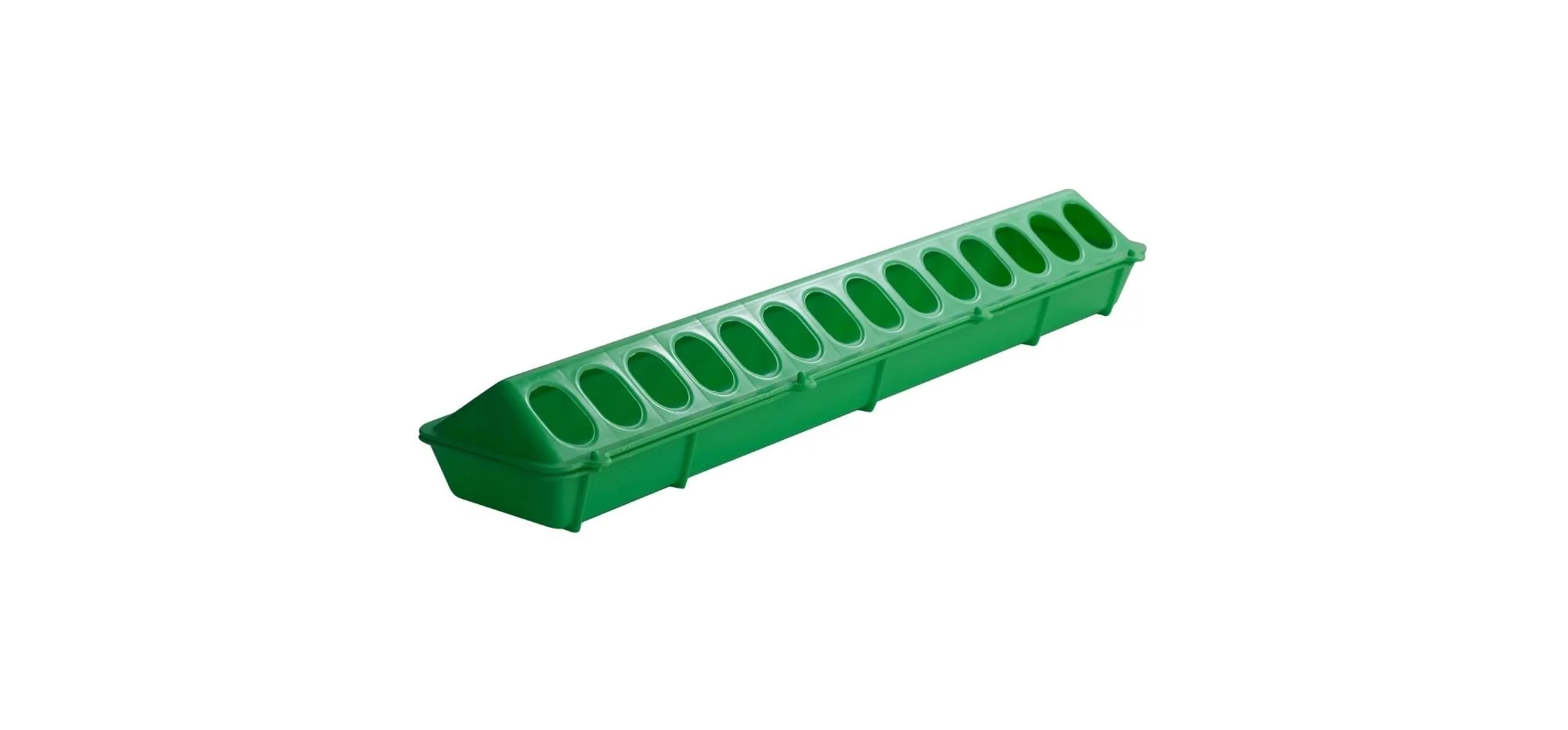 20 Inch Plastic Flip-Top Poultry Ground Feeder